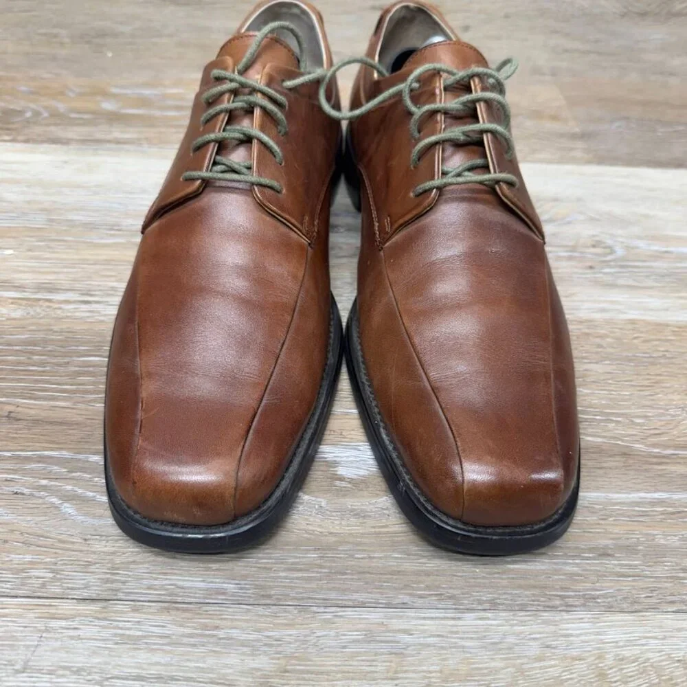 Calvin Klein Horst Chestnut Brown Dress Shoes Men's Size 10